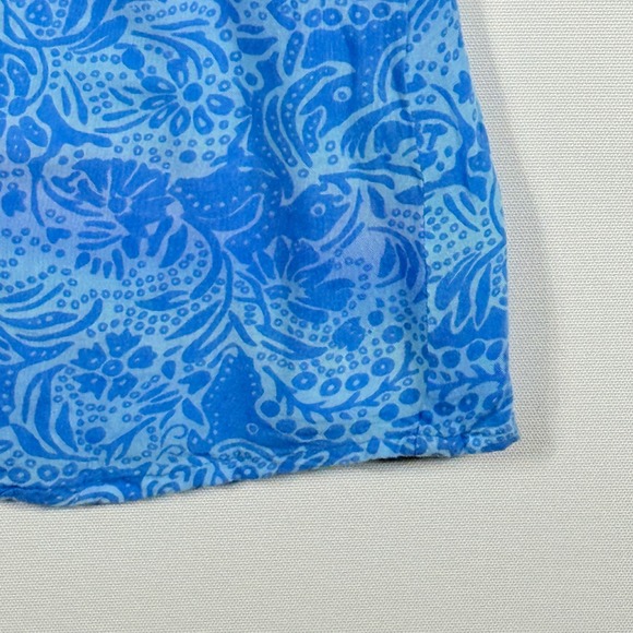 Blue Ginger Womens Small Hawaiian Dress Floral Paisley Strappy Vacation Tropical - Picture 4 of 6